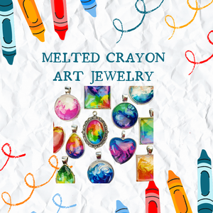 Melted Crayon Jewelr